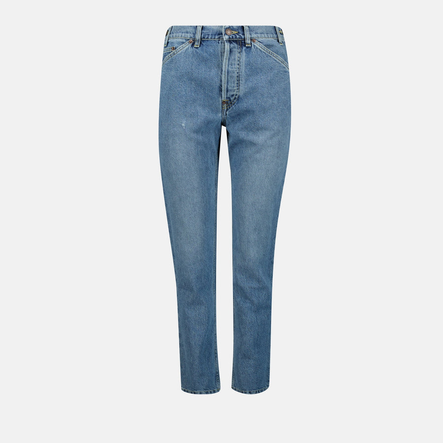 Moschino Straight-Leg Vintage Wash Jeans