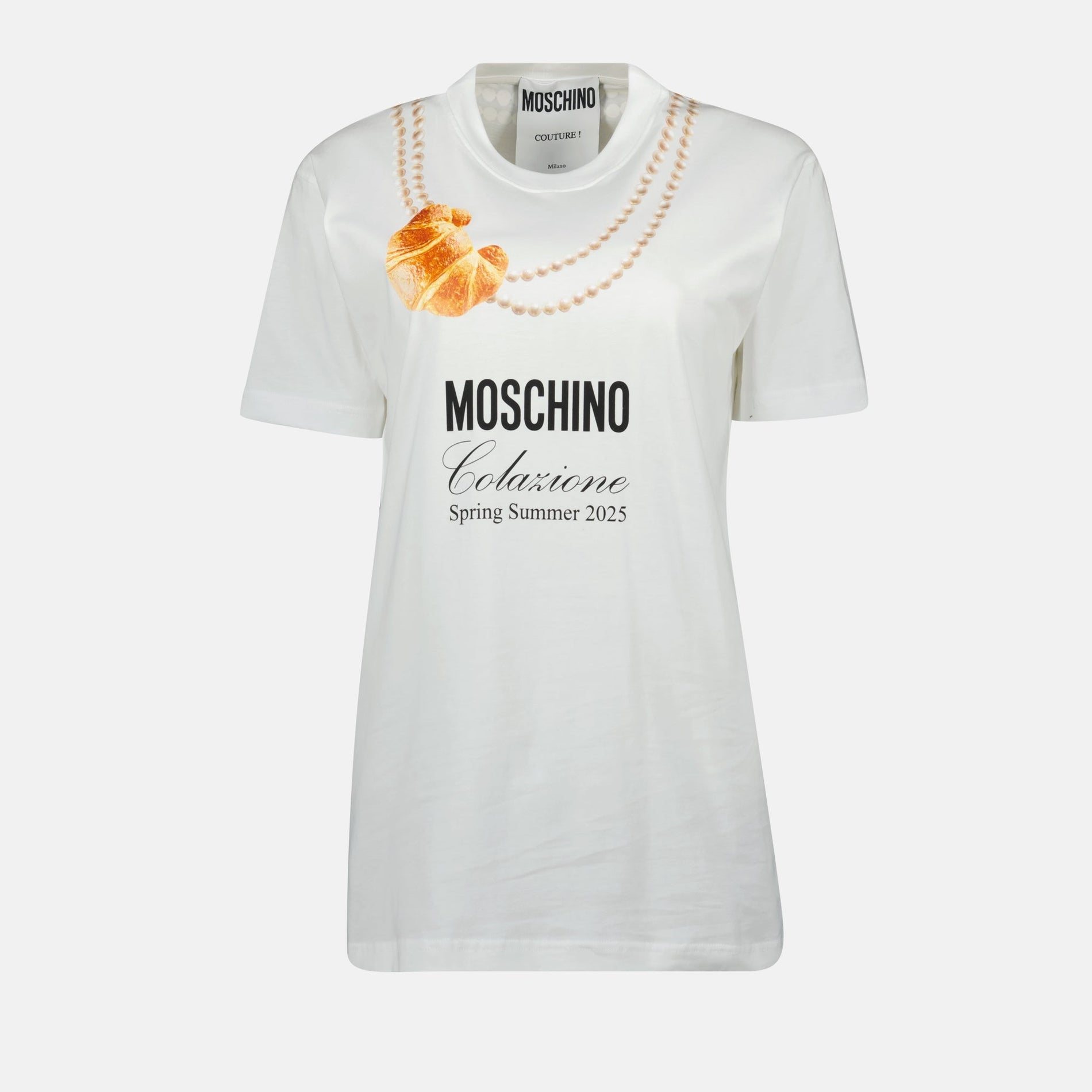 Moschino Colazione Graphic T-Shirt