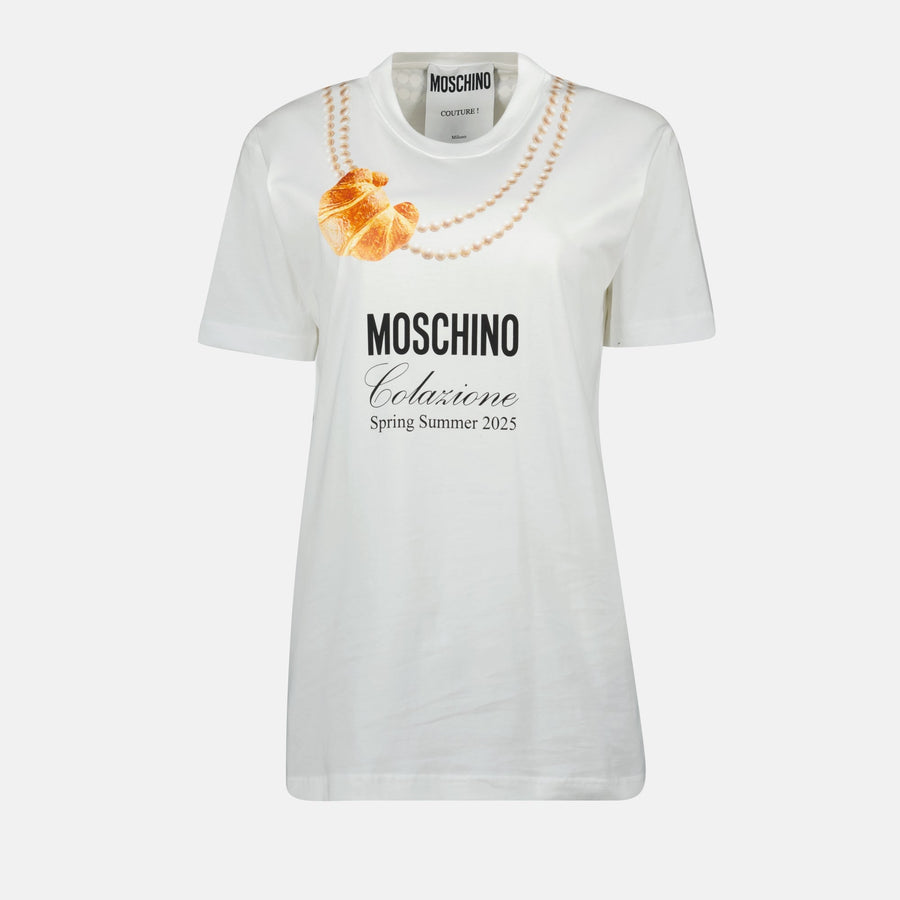 Moschino Colazione Graphic T-Shirt