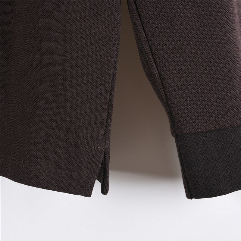 Burberry Long-Sleeve Polo Shirt with Vintage Check Collar - image 6