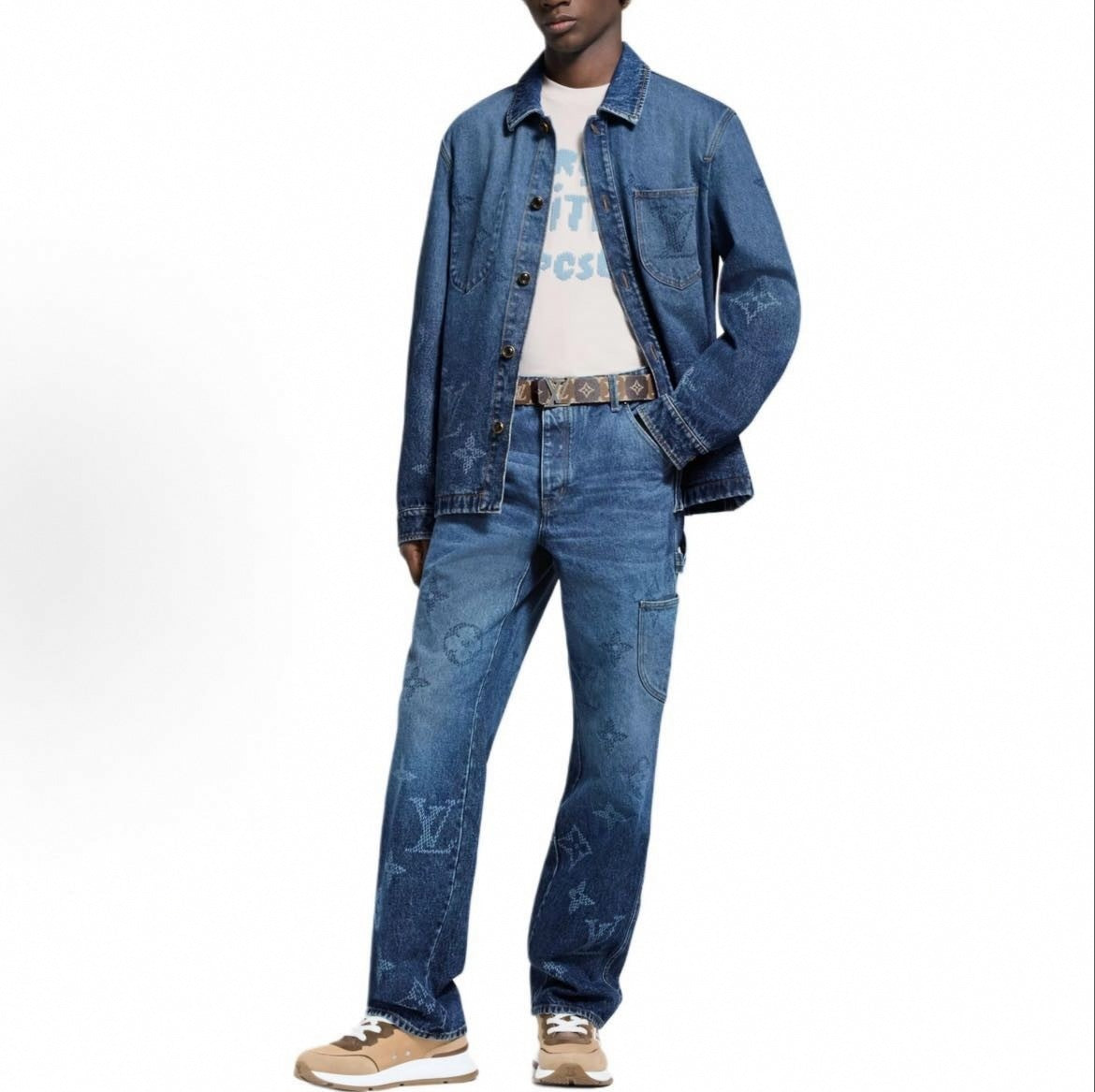 Louis Vuitton Monogram Utility Denim Jeans - image 7
