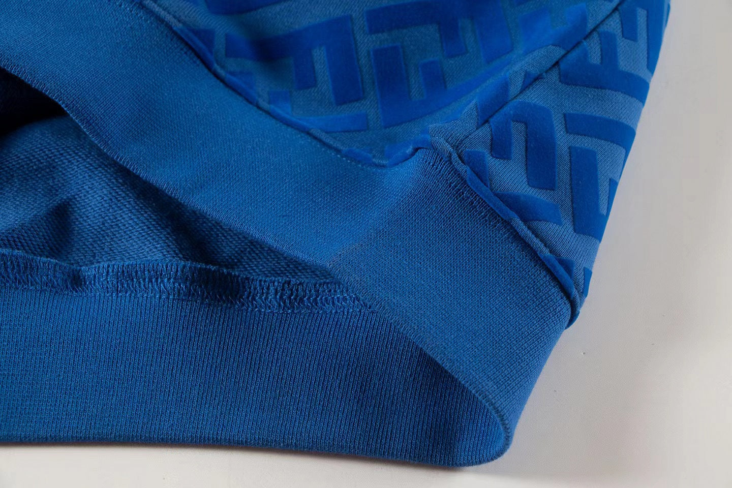 Fendi Blue Monogram Crewneck Sweatshirt - image 6