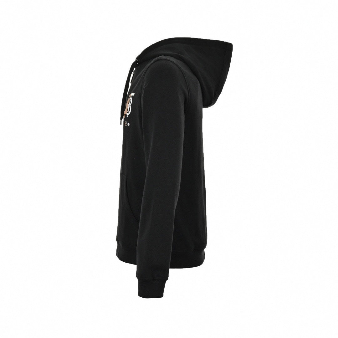 Burberry Icon Zip-Up Hoodie – Black - image 3