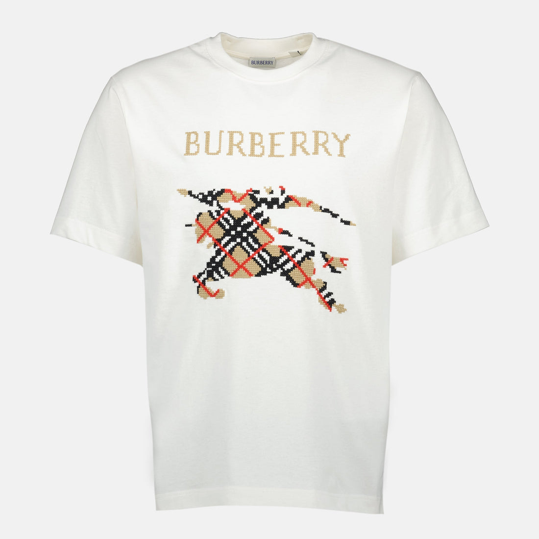 White EKD Embroidered T-Shirt