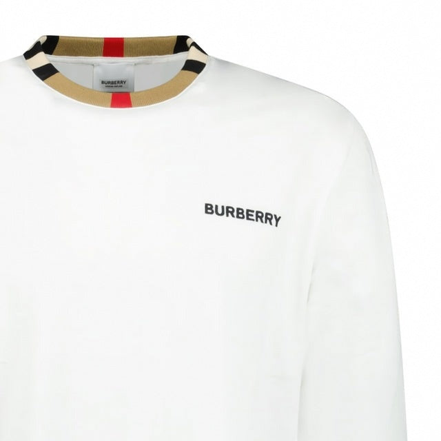 Burberry 'Jayson' Check Long Sleeve T-Shirt - White - image 2