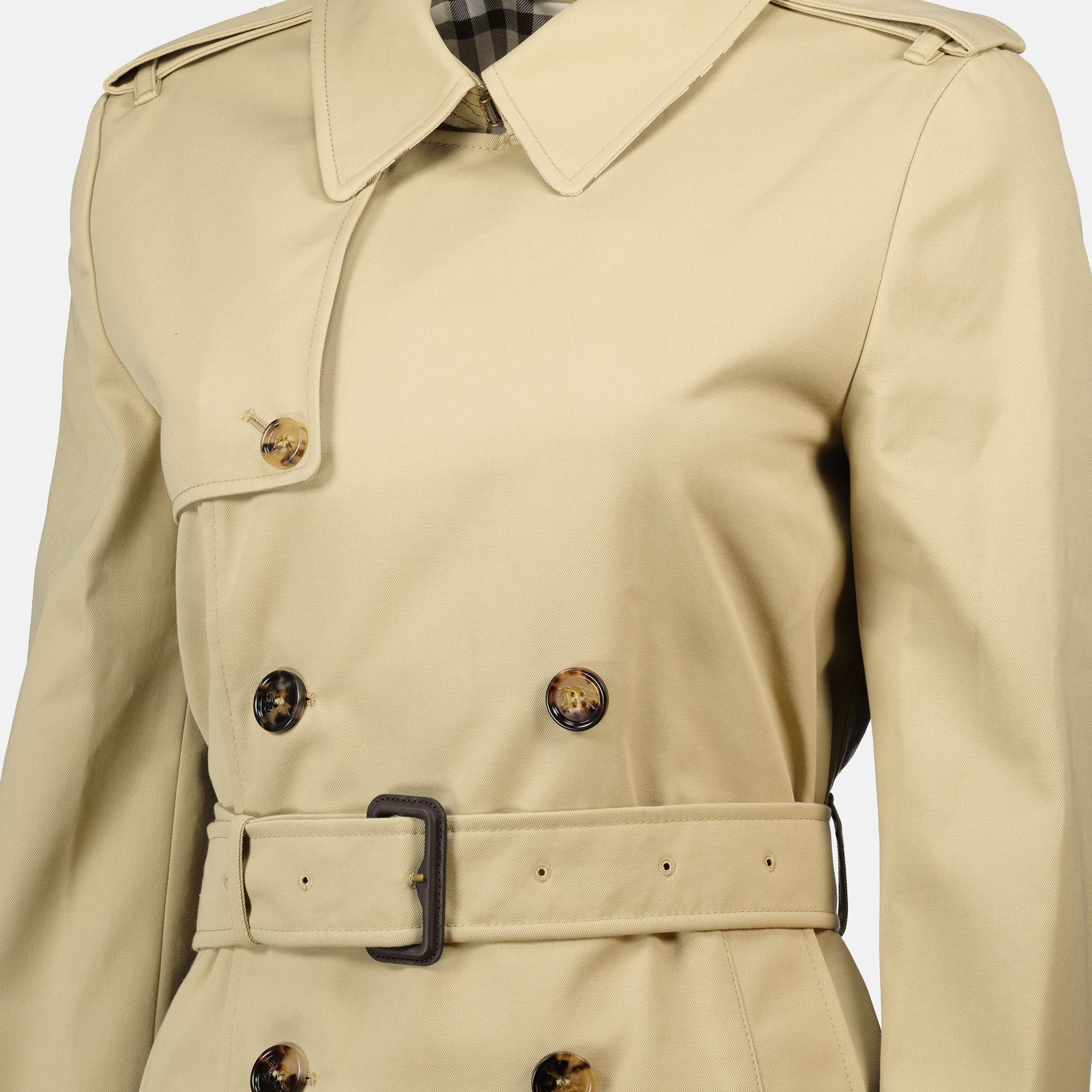 Burberry Short Trench Coat - image 5