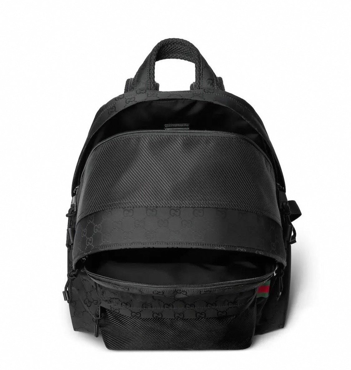 Gucci Black Nylon Backpack - image 3