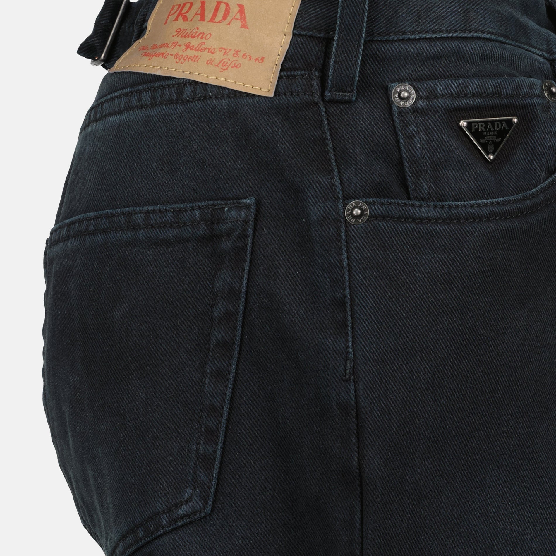 Prada Faded Black Jeans - image 5
