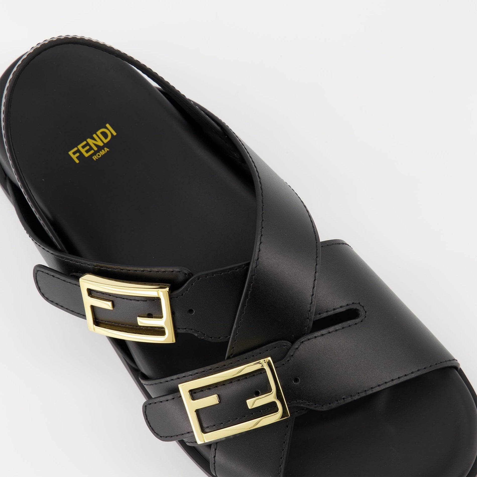 Fendi Sandals with Buckle Hardware - image 5