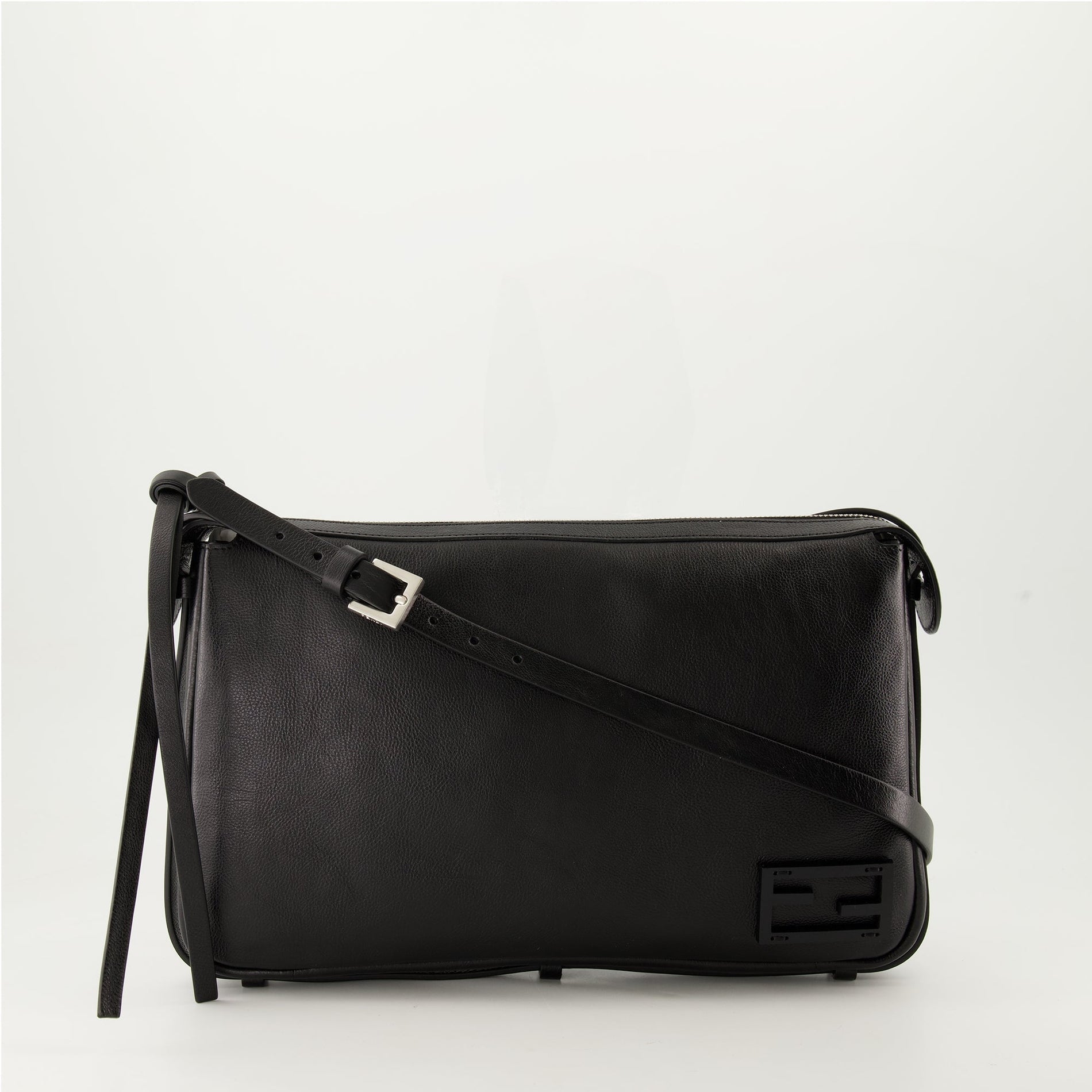 Fendi Leather Messenger Bag