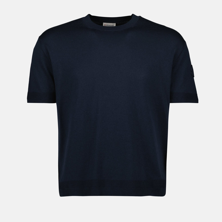 Moncler Short-Sleeve Sweater