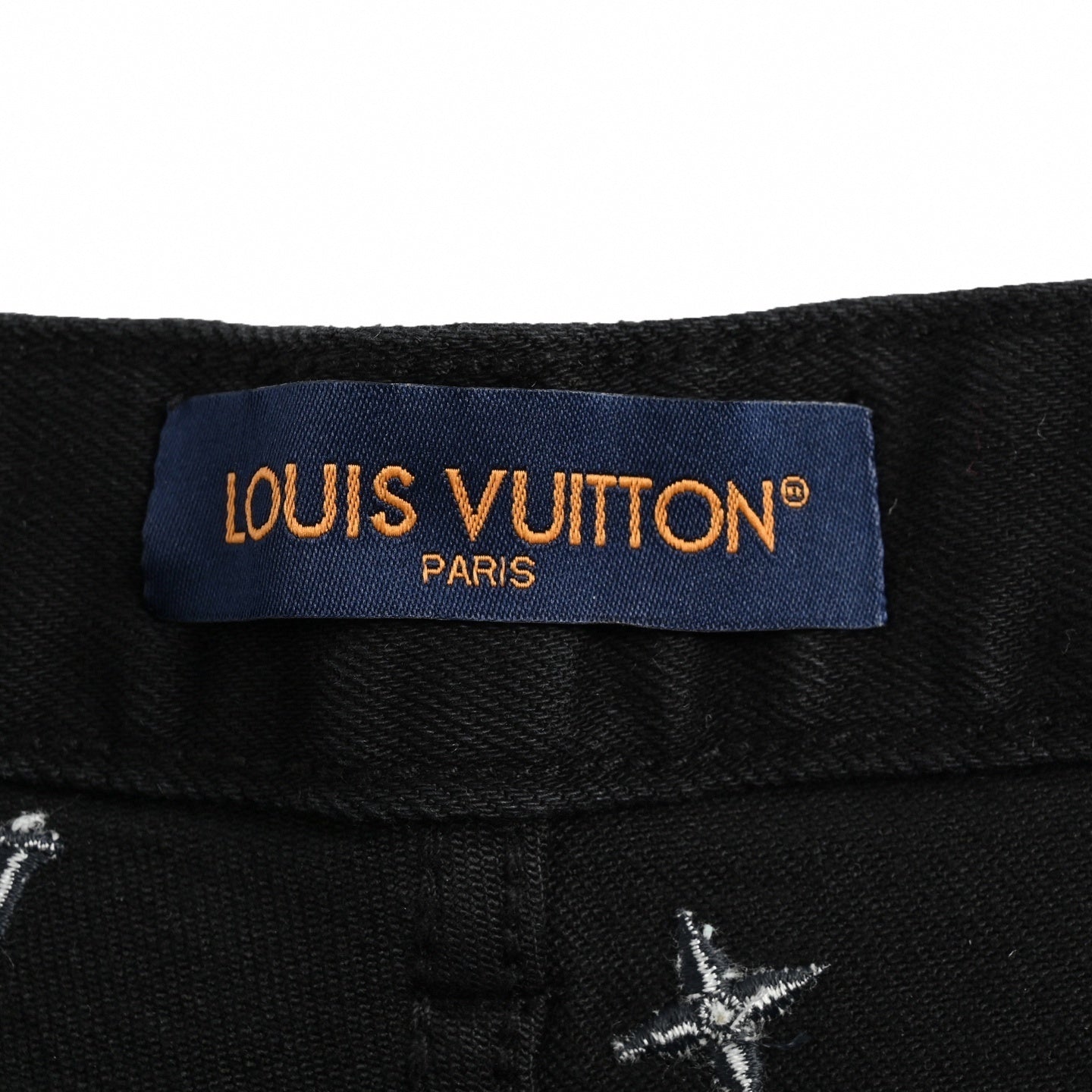 Louis Vuitton Black Slim-Fit Denim Jeans with Monogram Details - image 7