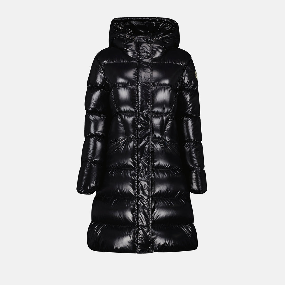 Glossy Long Puffer Coat