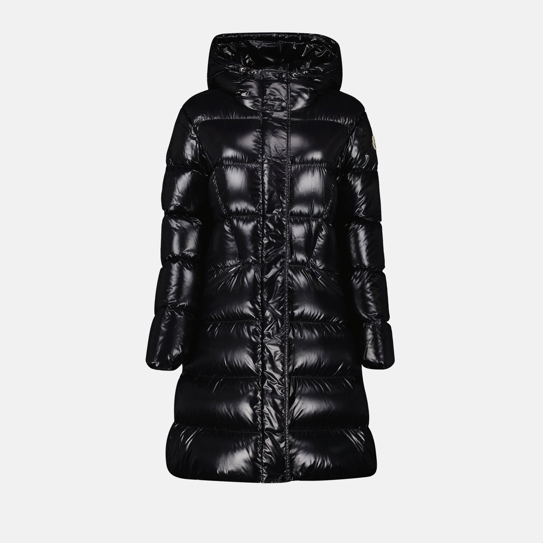 Moncler Glossy Long Puffer Coat