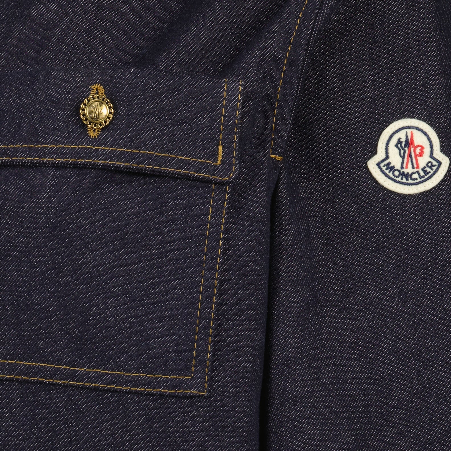 Moncler Denim Utility Jacket - image 5