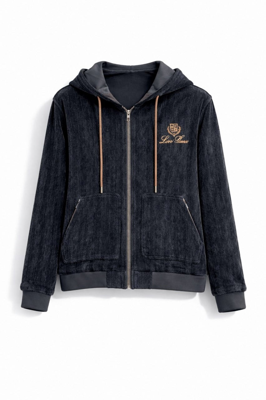Loro Piana Midnight Heritage Zip Hoodie & Jogger Set - image 10