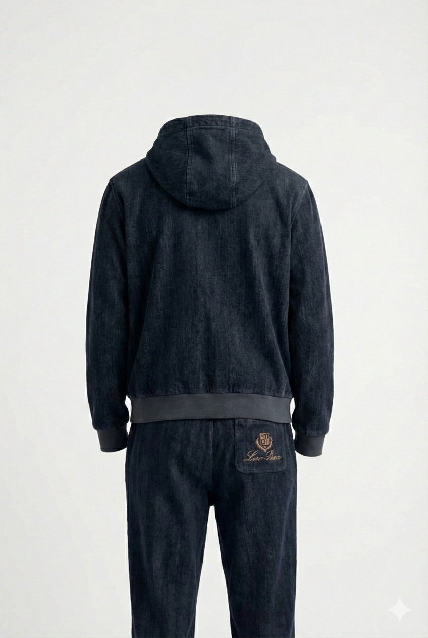 Loro Piana Midnight Heritage Zip Hoodie & Jogger Set - image 2