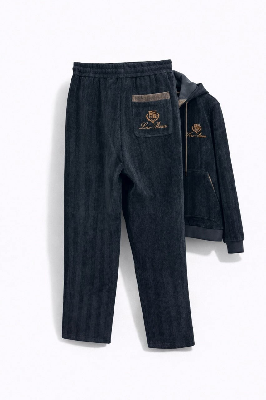 Loro Piana Midnight Heritage Zip Hoodie & Jogger Set - image 8