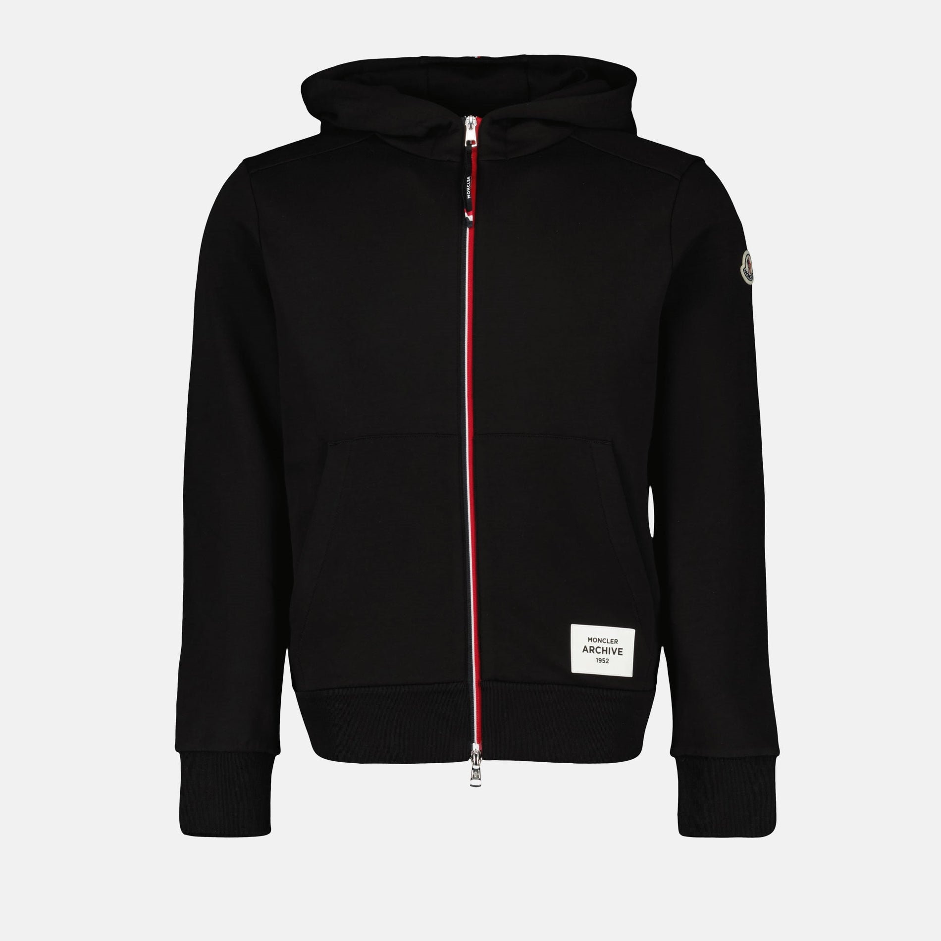 Moncler Zipped Hooded Sweatshirt