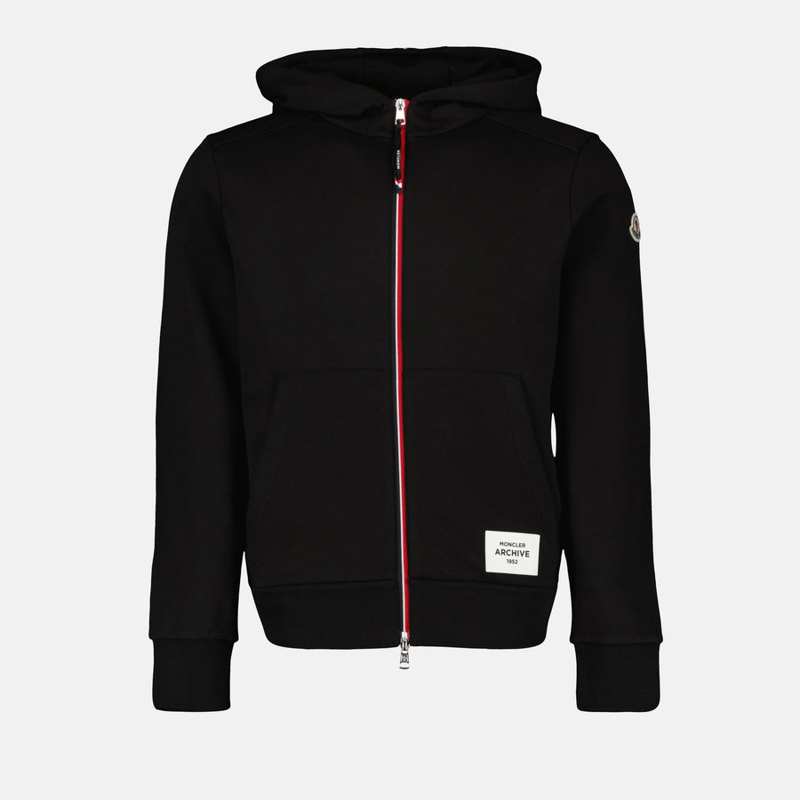 Moncler Zipped Hooded Sweatshirt