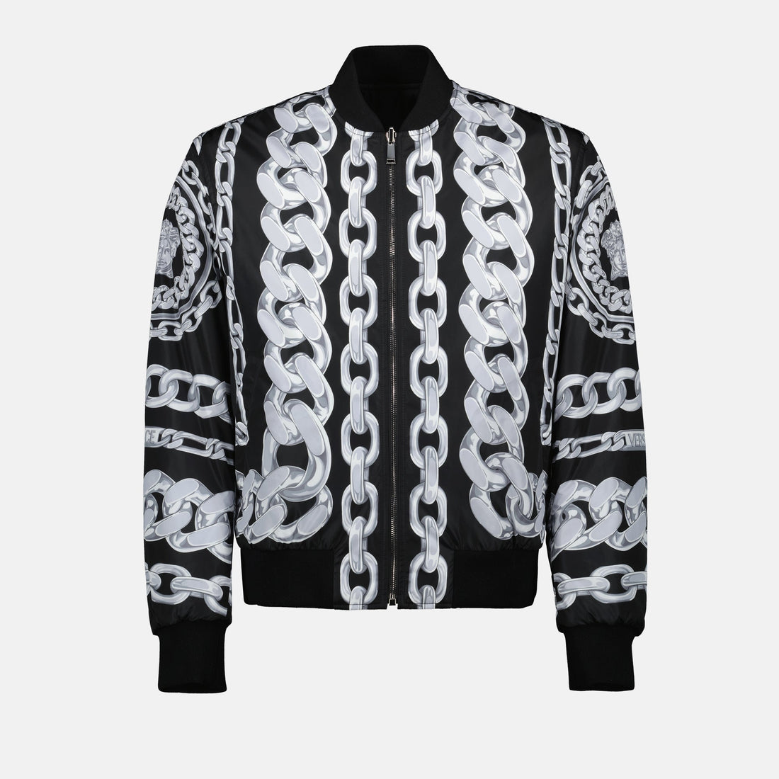 Reversible bomber jacket