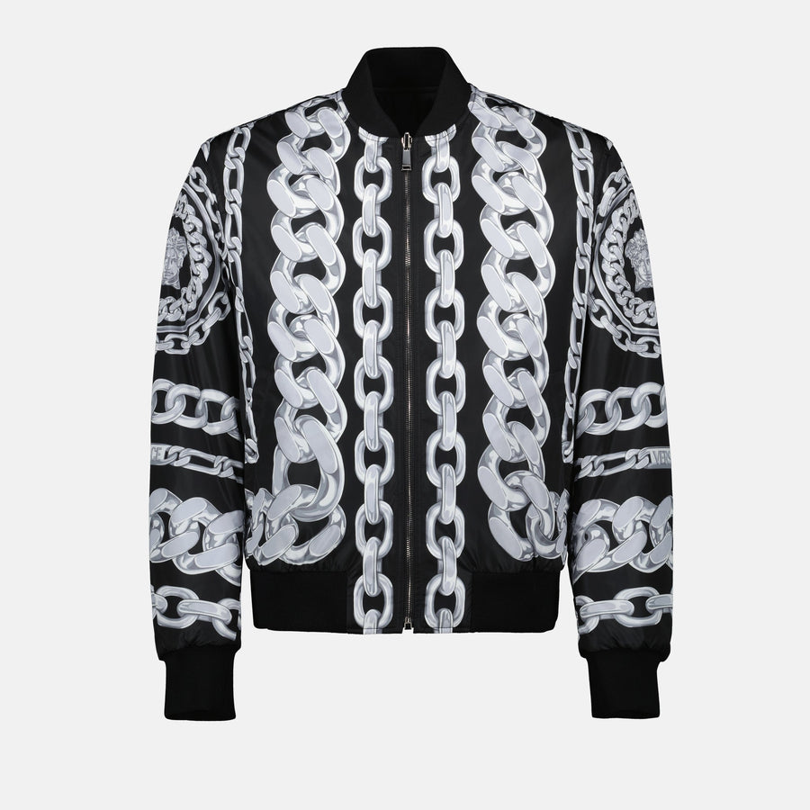 Versace Reversible bomber jacket