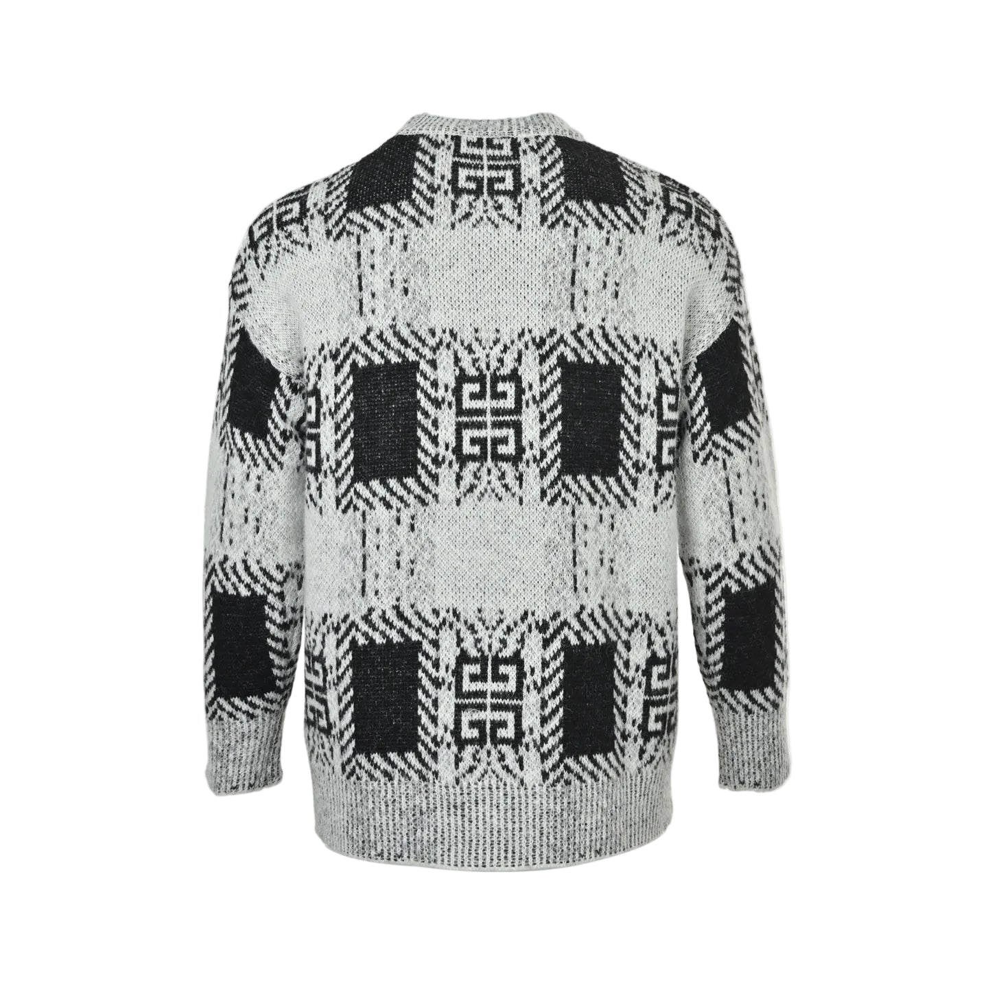 Givenchy Mohair Jacquard Knit Sweater - image 2