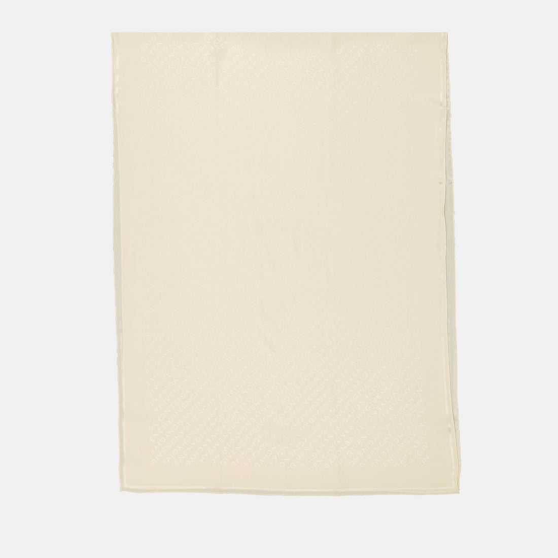 Monogram Scarf – Beige