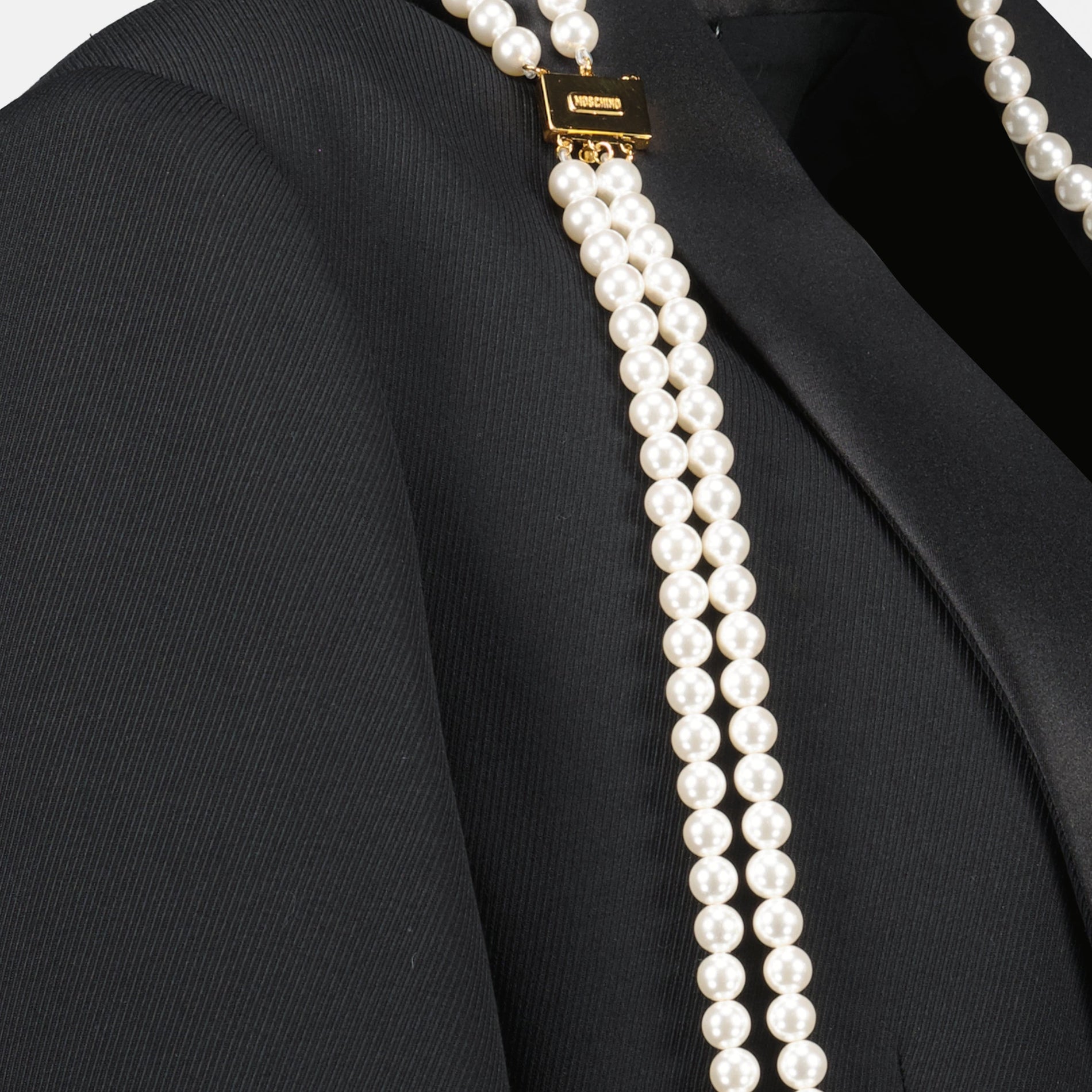 Moschino Blazer with Pearls - image 3