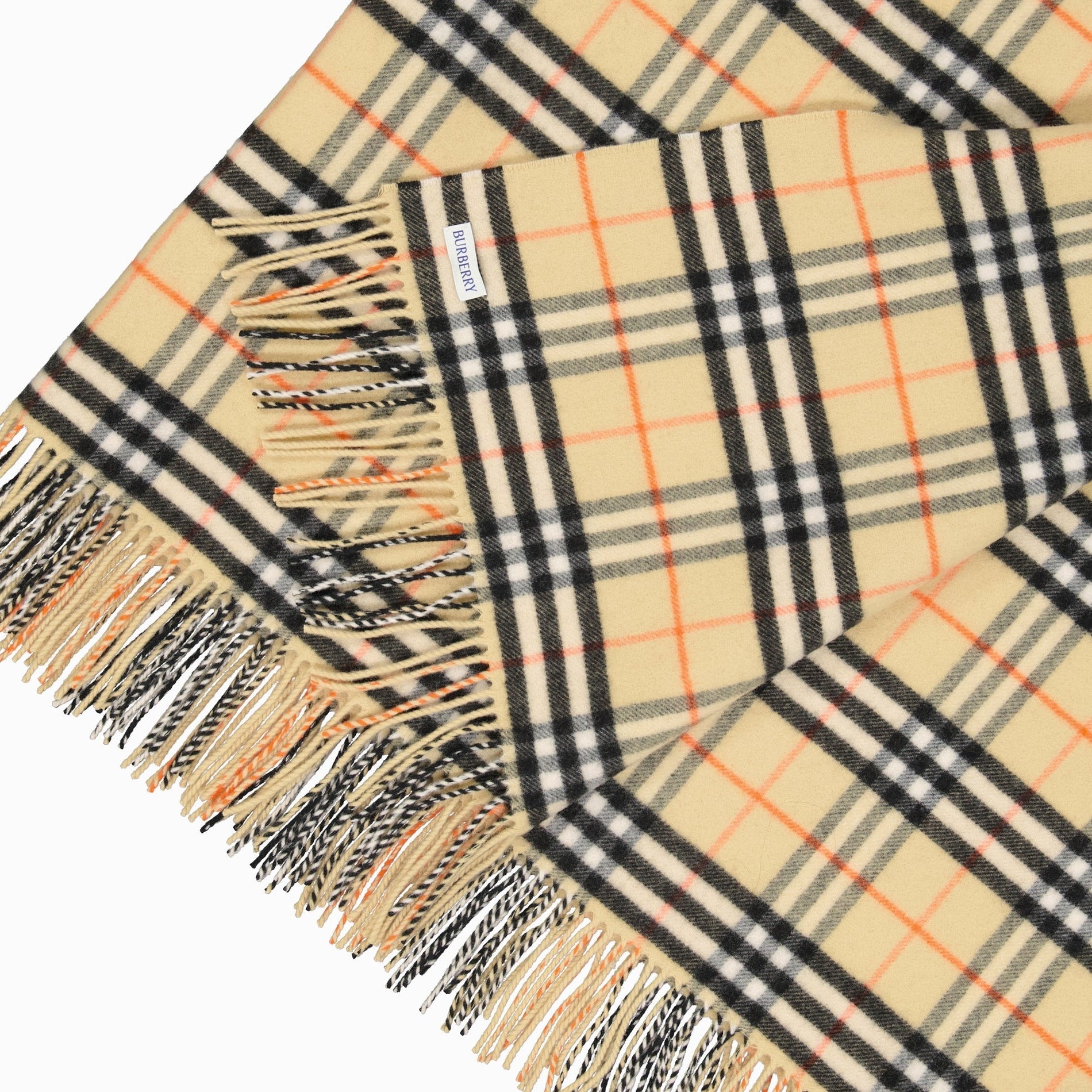 Burberry Classic Check Wool Blanket - image 4