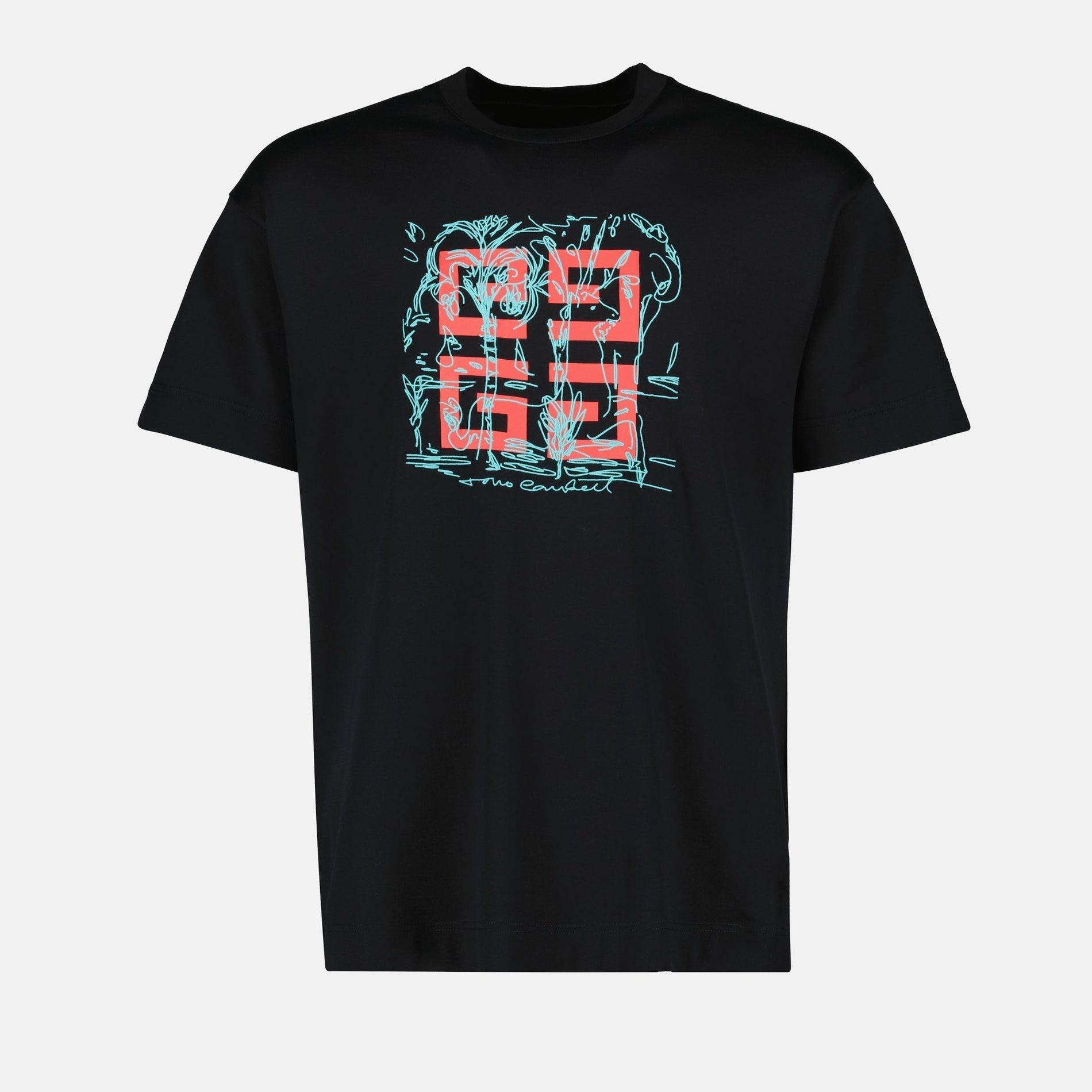 Givenchy 4G Logo Organic Cotton T-Shirt