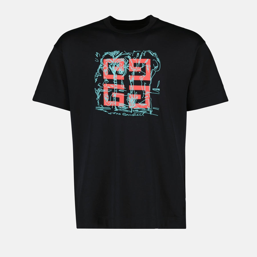 Givenchy 4G Logo Organic Cotton T-Shirt