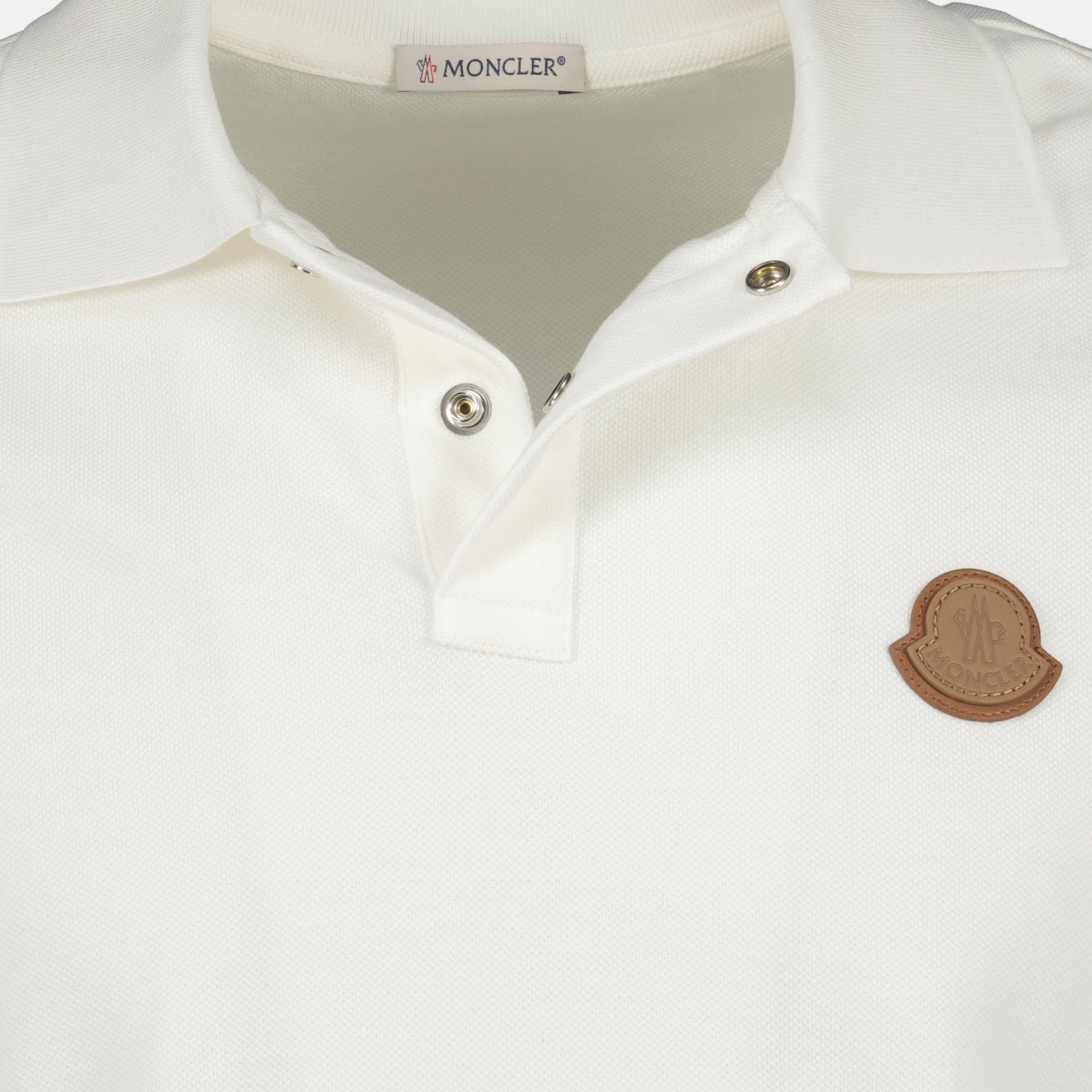 Moncler Logo Patch Polo Shirt - image 4