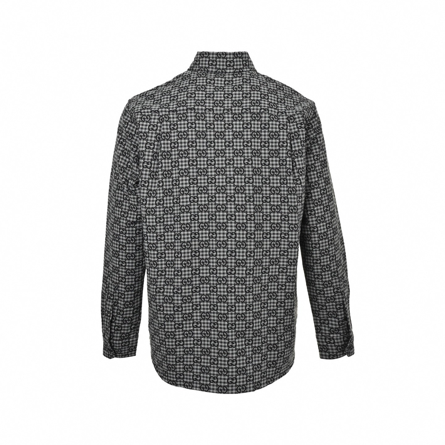 Gucci GG Gingham Check Flannel Shirt - image 2