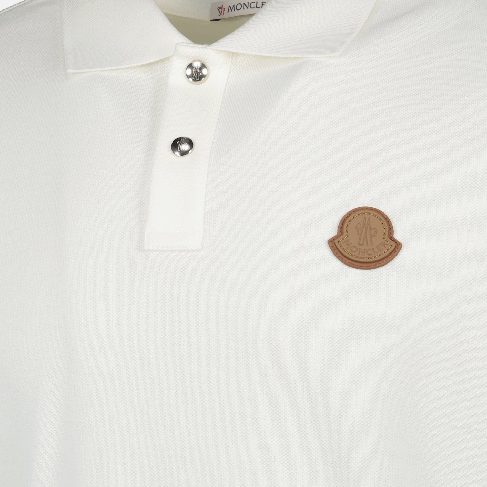 Moncler Logo Patch Polo Shirt - image 3