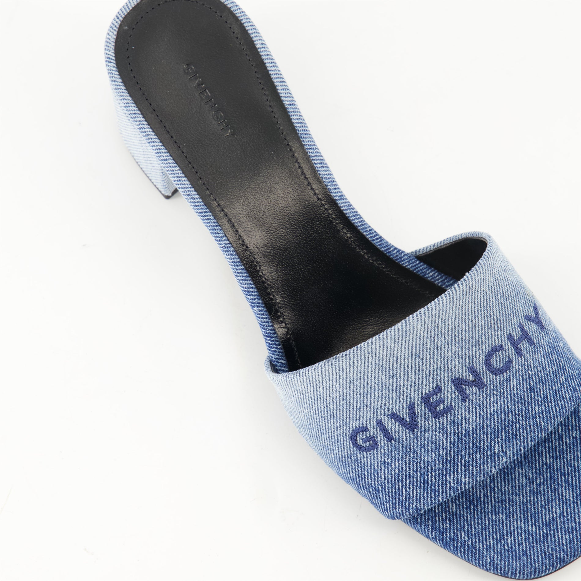 Givenchy Denim Mule Sandals - image 5