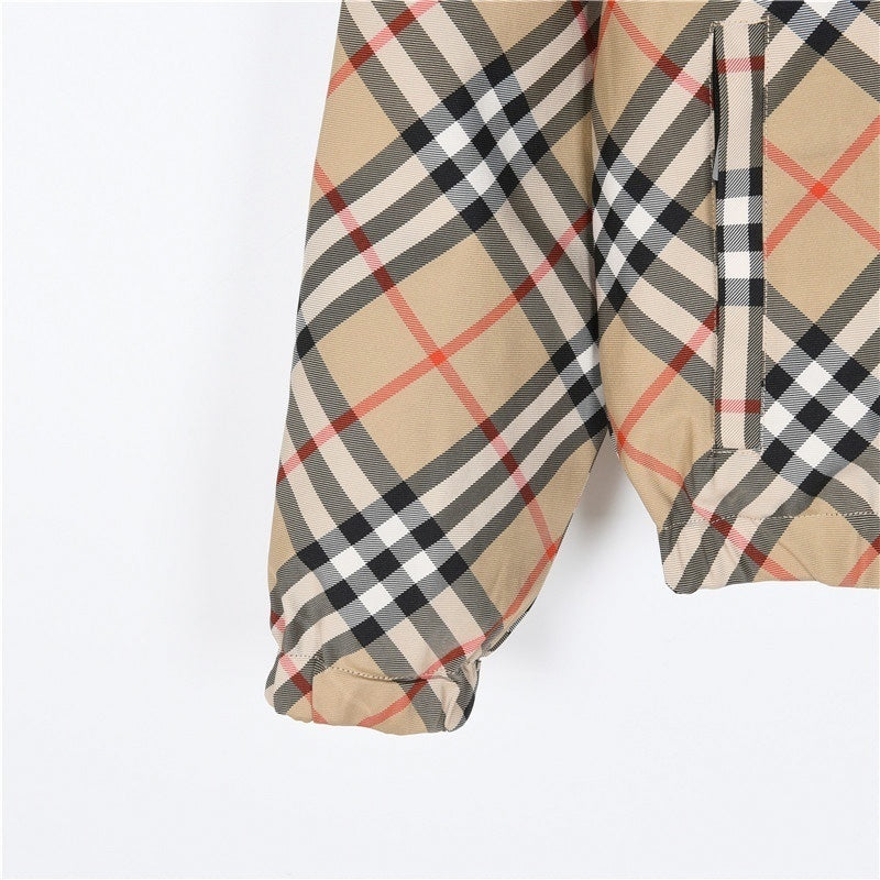 Burberry Reversible Vintage Check Hooded Jacket - image 3