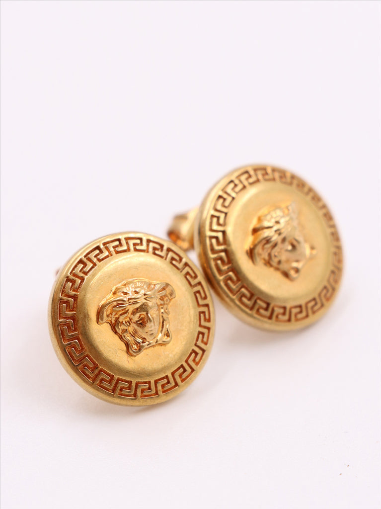 Versace Tribute Stud Earrings - image 3