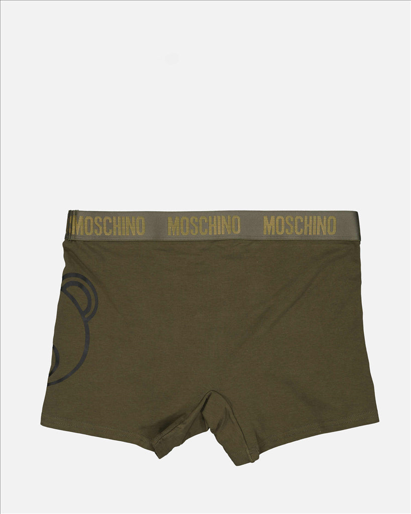 Moschino Teddy Bear Signature Khaki Boxer - image 2