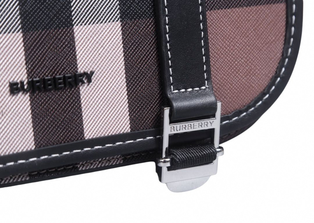 Burberry Check Crossbody Messenger Bag - image 4