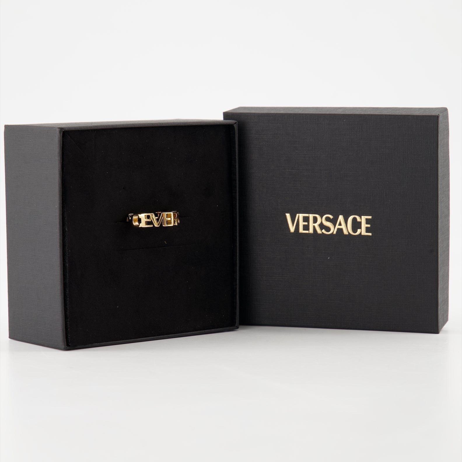 Versace Logo Cut-Out Ring - image 3