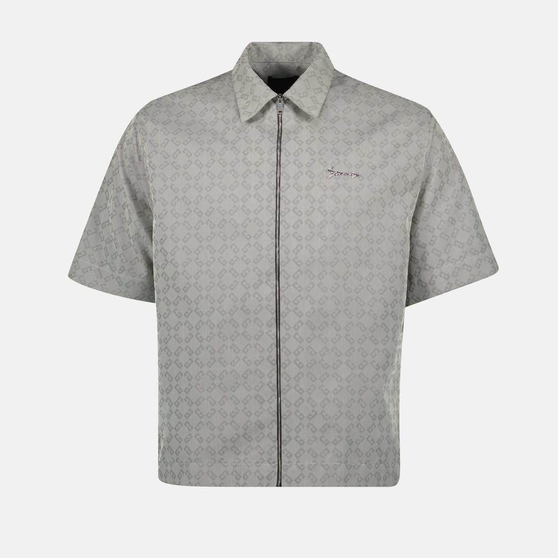 Zip-Up Shirt Jacket