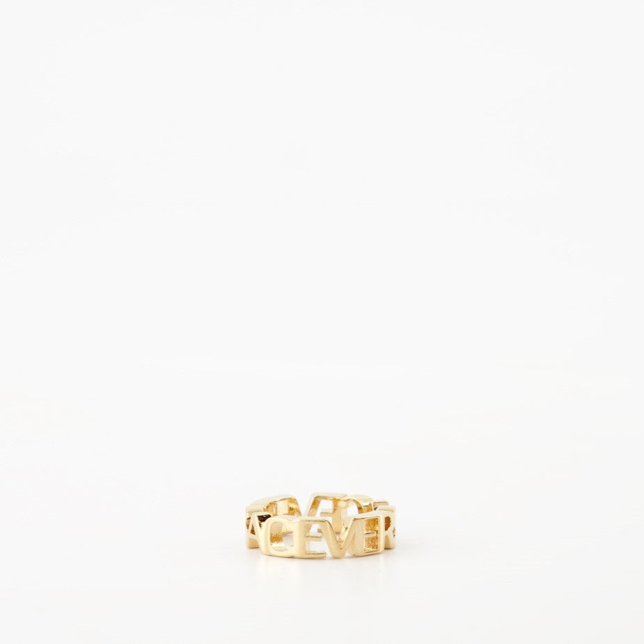 Versace Logo Cut-Out Ring - image 2