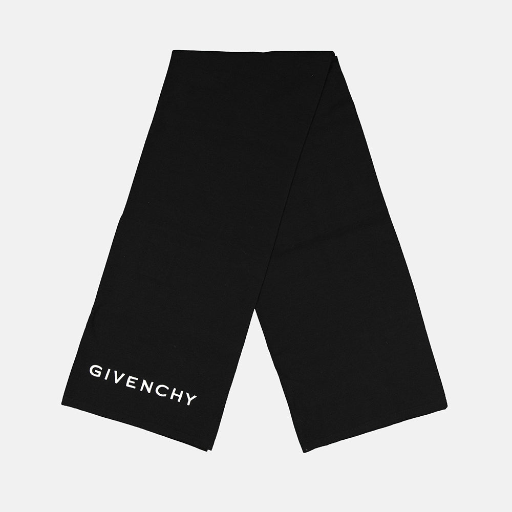 Givenchy Logo Wool Scarf - image 2