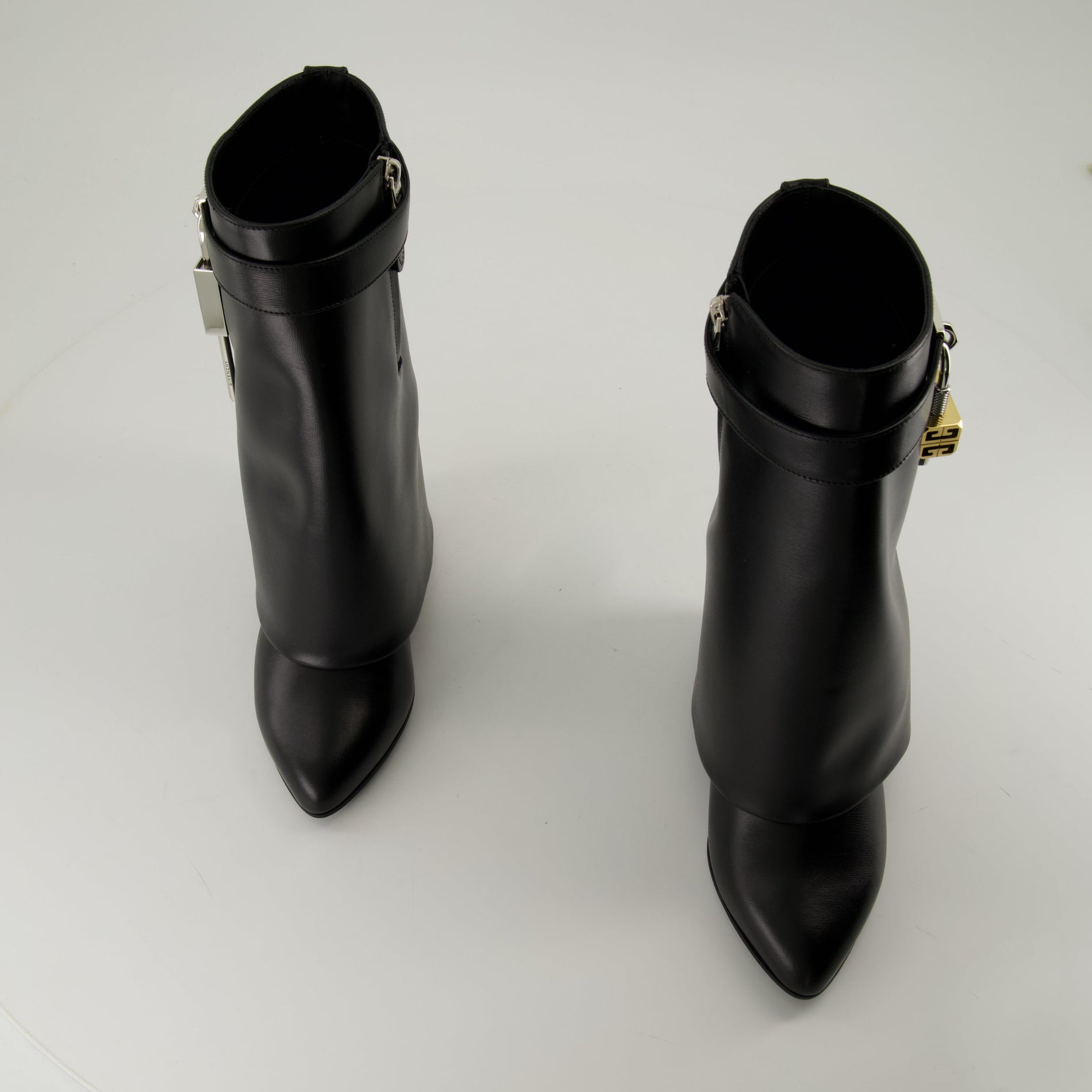 Givenchy Shark Lock Wedge Boots - image 6