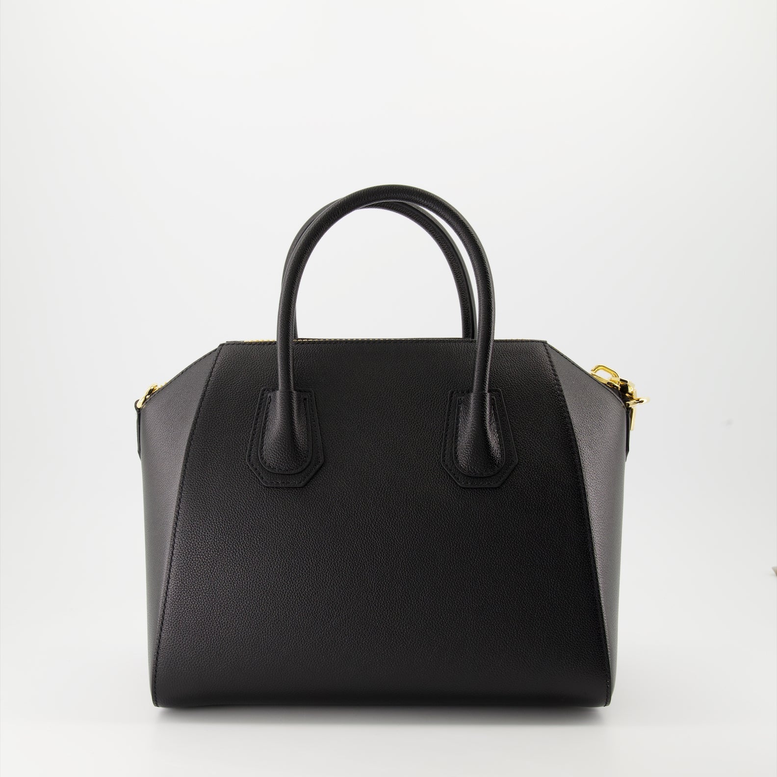 Givenchy Black Leather Antigona Handle Bag - image 2