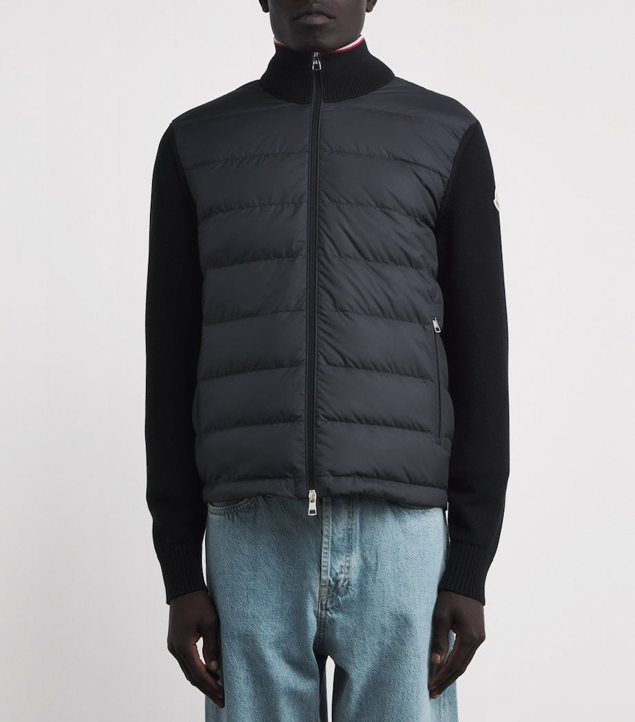 Moncler Cotton Down-Front Cardigan - image 2