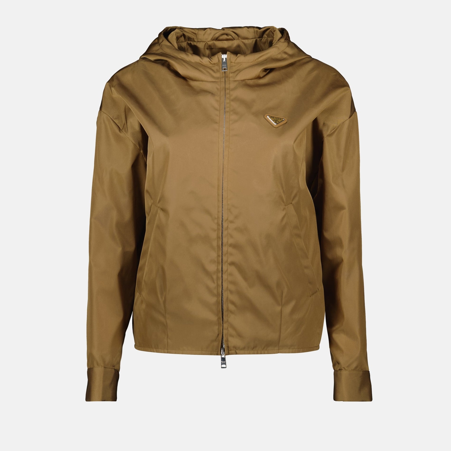 Prada Lightweight Hooded Zip Jacket