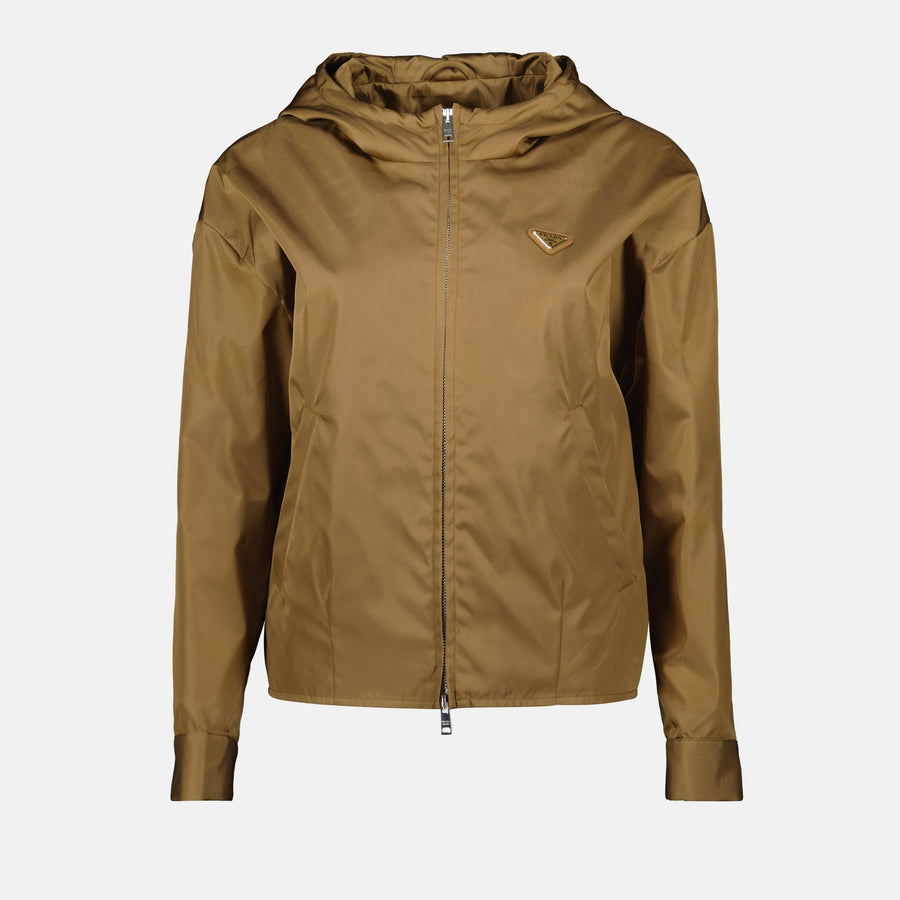 Prada Lightweight Hooded Zip Jacket