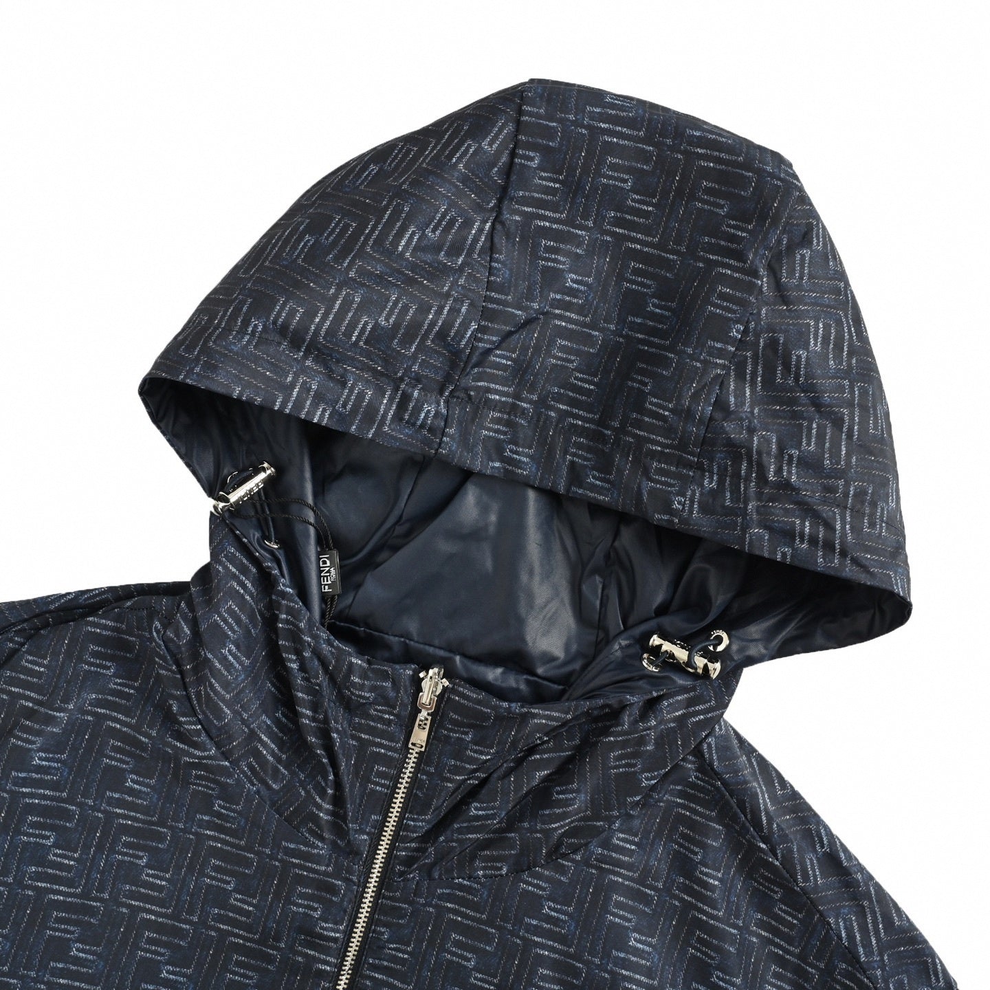 Fendi FF Monogram Hooded Windbreaker - image 4